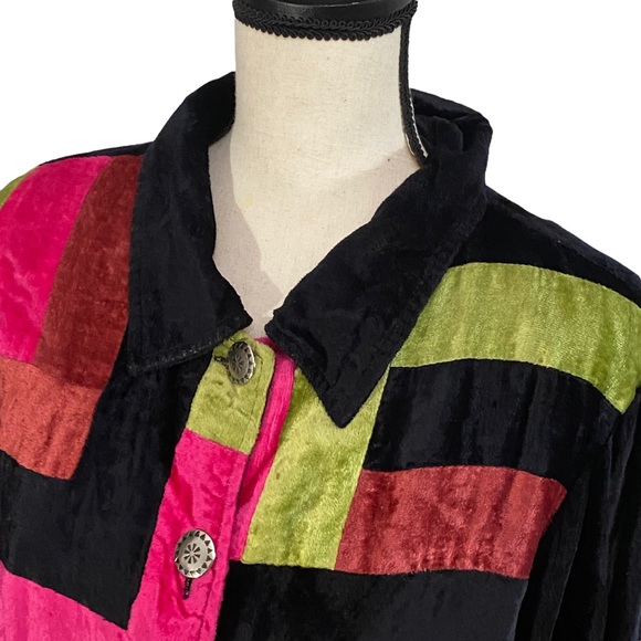 3/$10 BFA Classics Jacket XL Velour Vintage - Picture 4 of 8